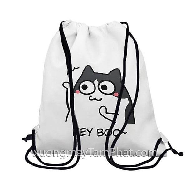 xưởng may balo dây rút Tâm Phát