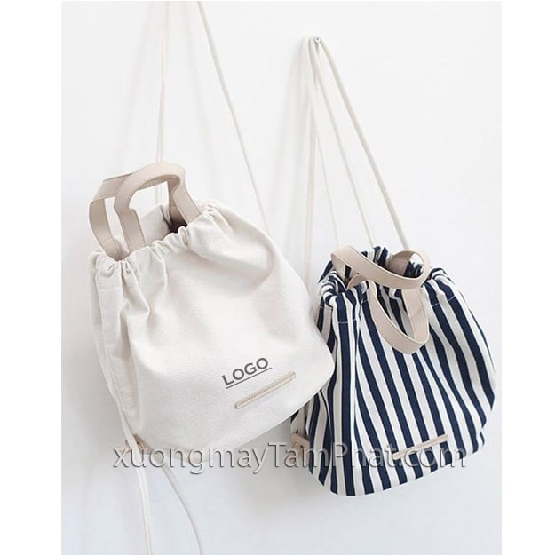 xưởng may balo dây rút Tâm Phát