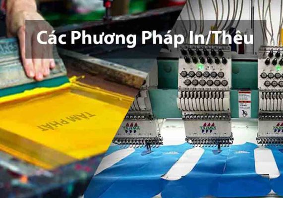 tổng hợp các phương pháp in thêu trong sản xuất