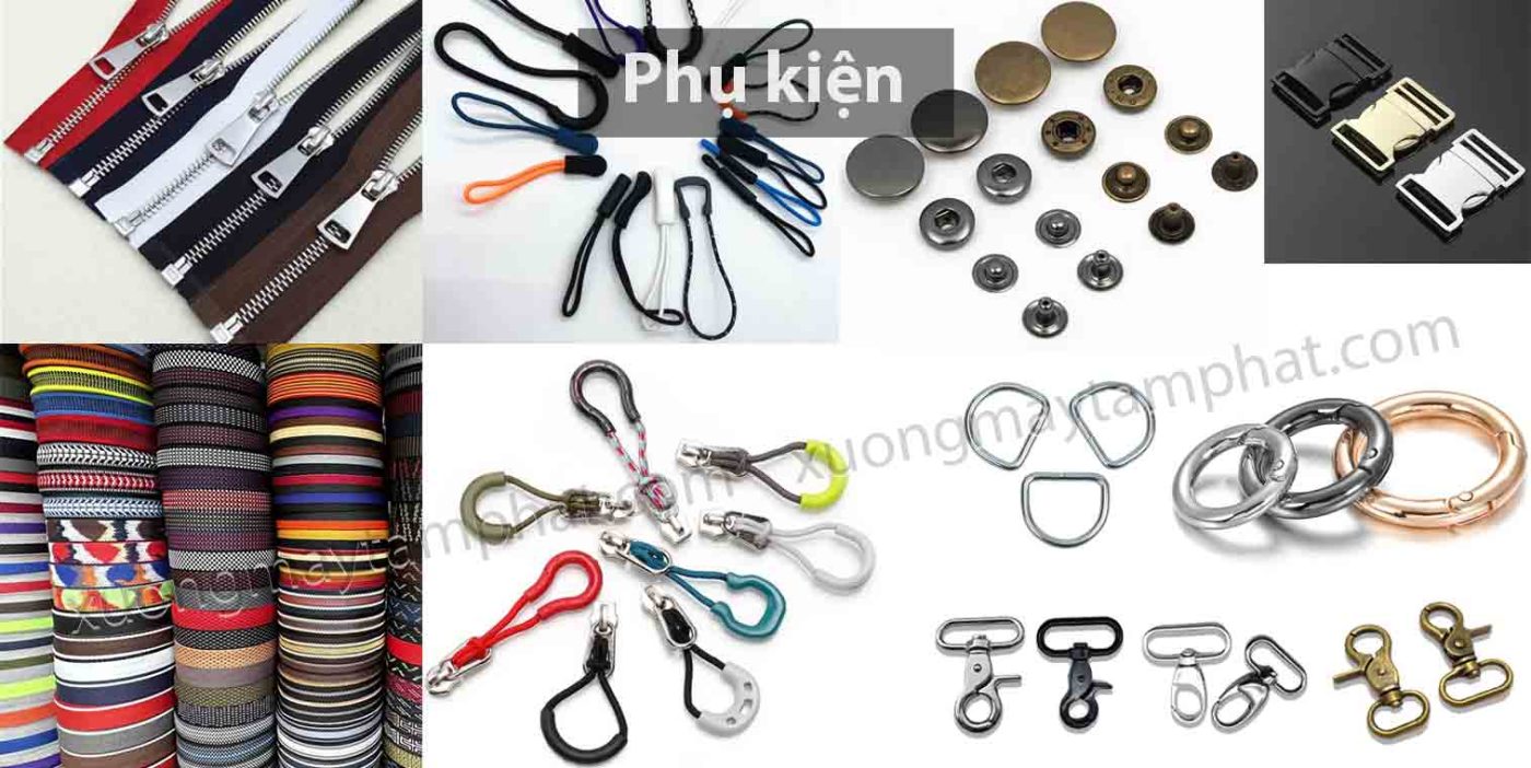 Phụ kiện may túi tote, túi canvas