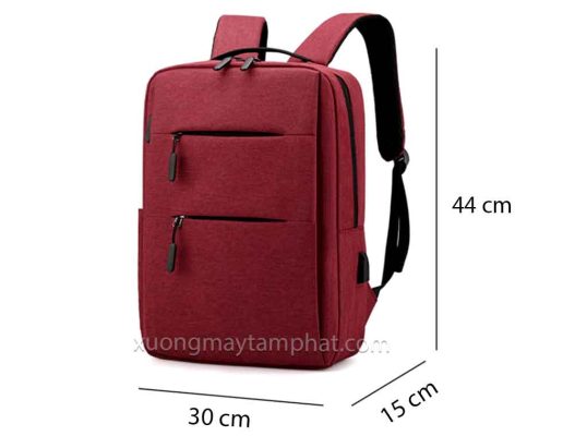 kích thước balo học sinh sinh viên