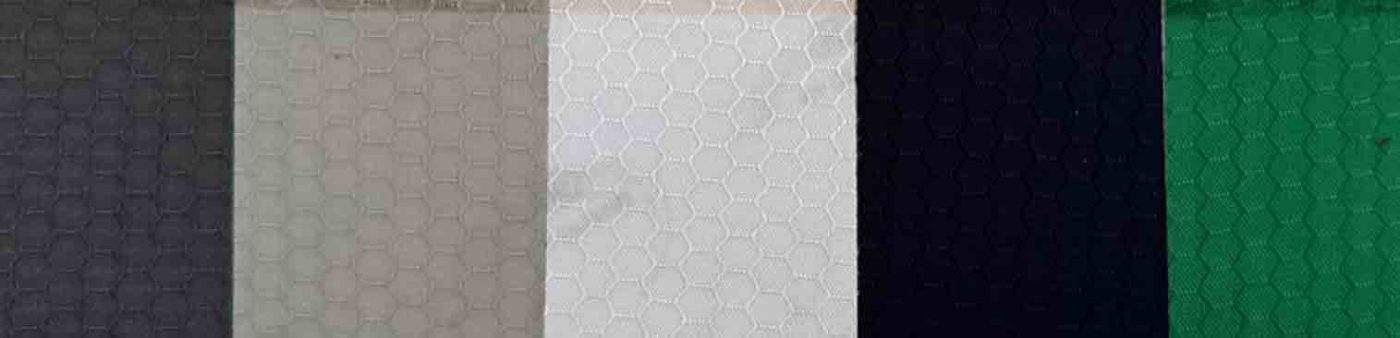 vải bố trang trí lục giác