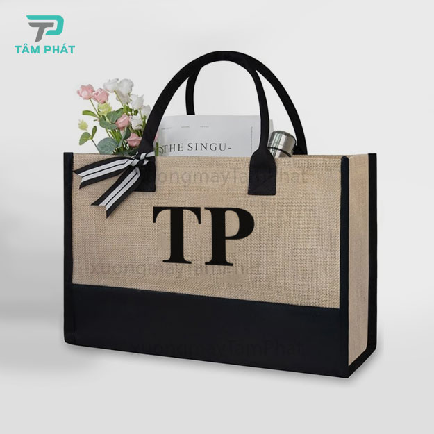 túi vải đay in lụa Tâm Phát