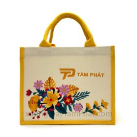 Túi Vải Đay In Logo Tâm Phát
