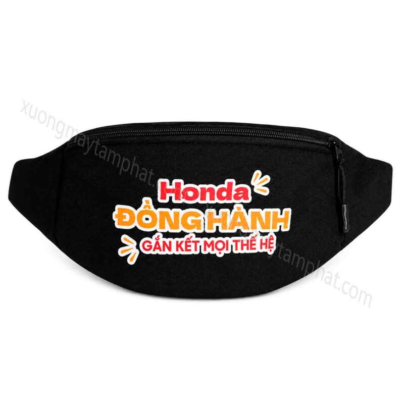 Túi bao tử HONDA in pét ép nhiệt logo theo yêu cầu